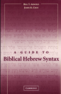 Image of Guide To Biblical Hebrew Syntax, A