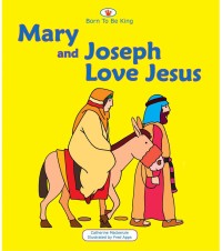 Image of Mary and Joseph Love Jesus