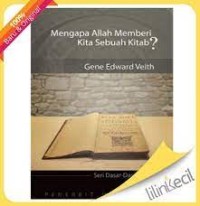 Mengapa Allah Memberi Kita Sebuah Kitab?