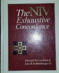 Image of NIV Exhaustive Concordance, The