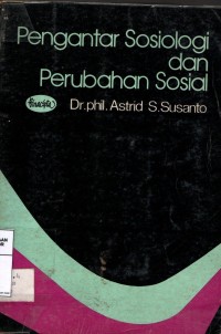 Image of Pengantar Sosiologi Dan Perubahan Sosial