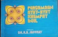 Persamaan Ayat-Ayat Keempat Injil